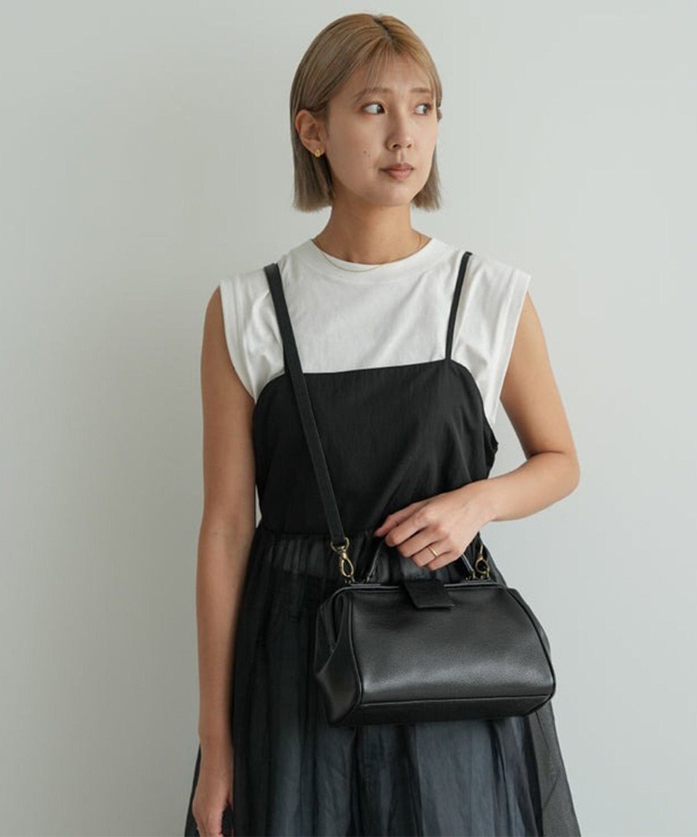 Atelier nuu 日本製 国産レザー parcel ナノダレス ショルダーバッグ 