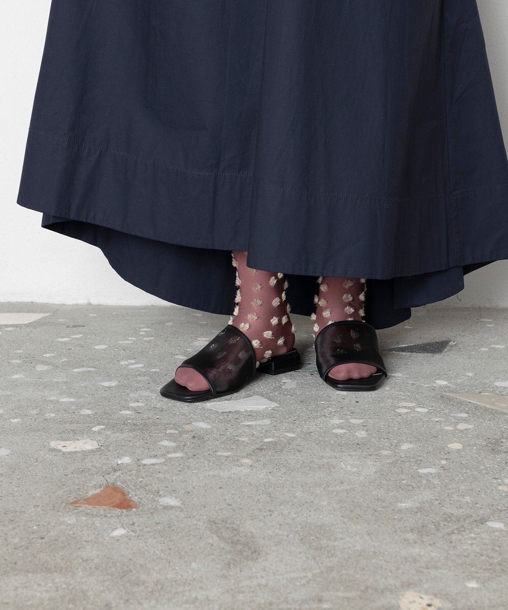 TRICOTE ドットファーソックス 