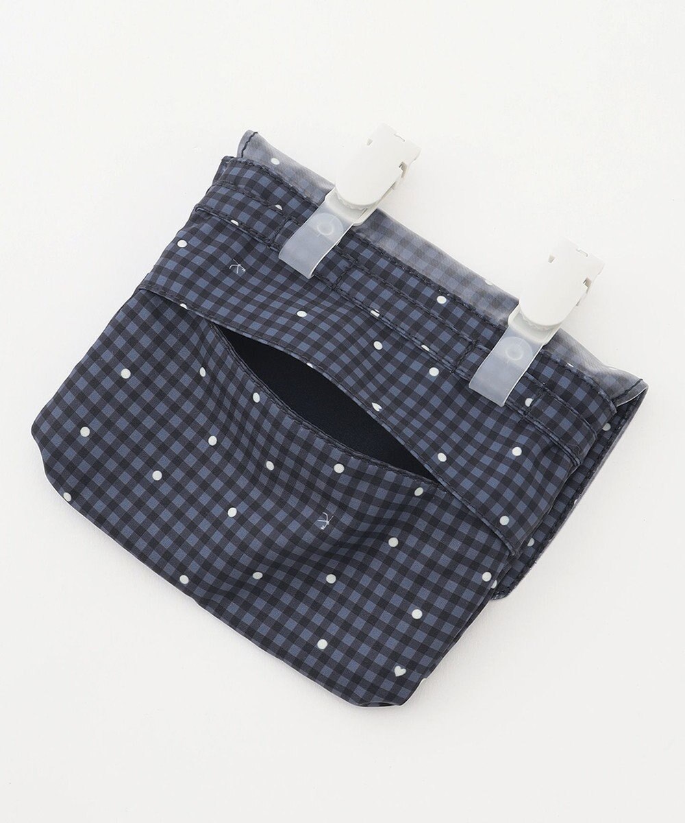 組曲 KIDS gingham K heart 移動ポシェット 