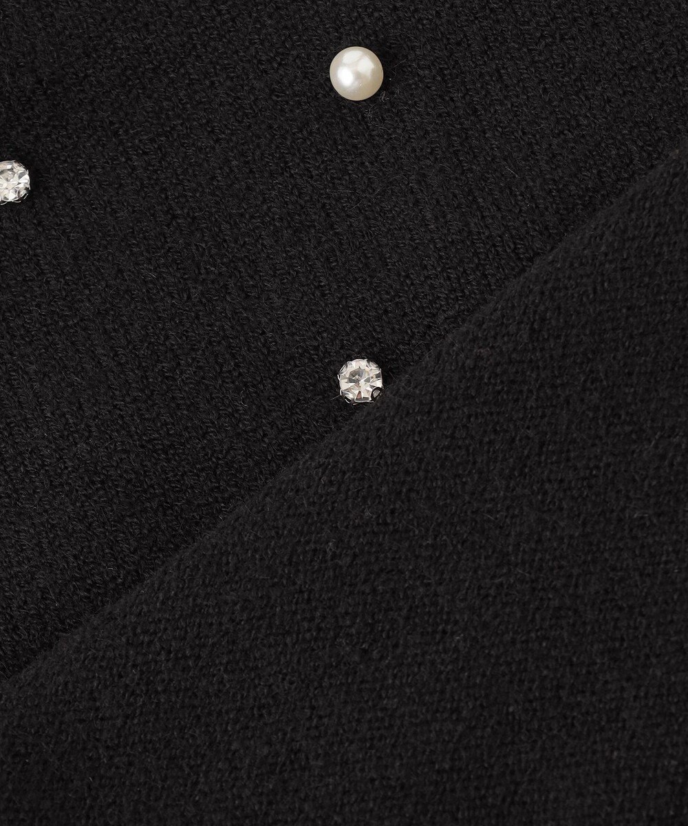 Feroux パール×ビジュー ニット 