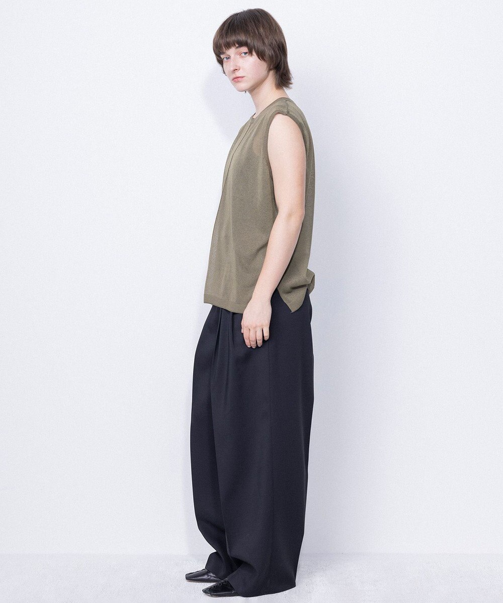 NAVE シアーニット ノースリーブ 