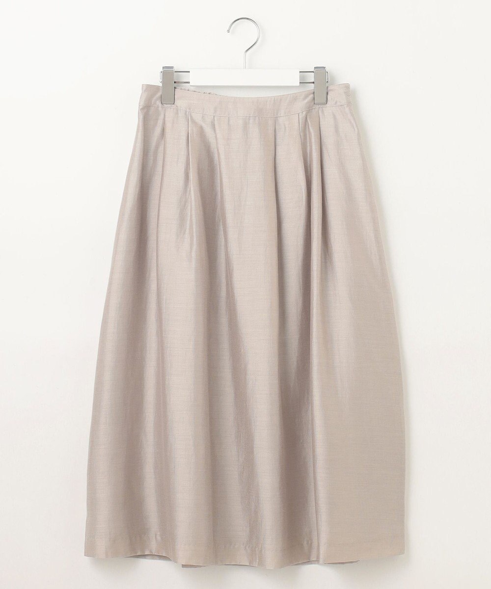 J.PRESS LADIES S 【洗える】シアーソフトカールマイヤー タック スカート 