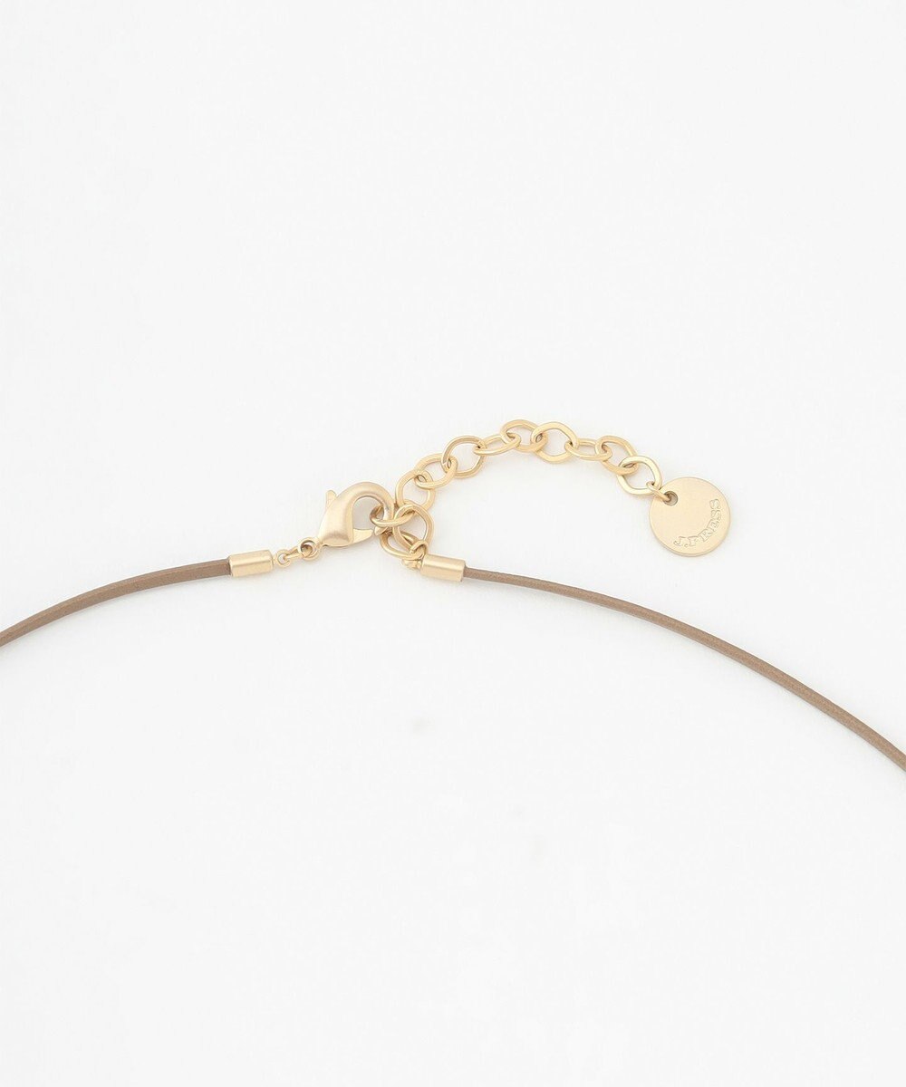 J.PRESS LADIES リバーシブルマーブル ネックレス 