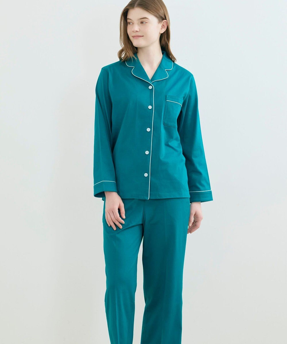 une nana cool 【綿100%】40/2コーマ天竺シルケットパジャマ MADE WITH LIBERTY FABRIC 