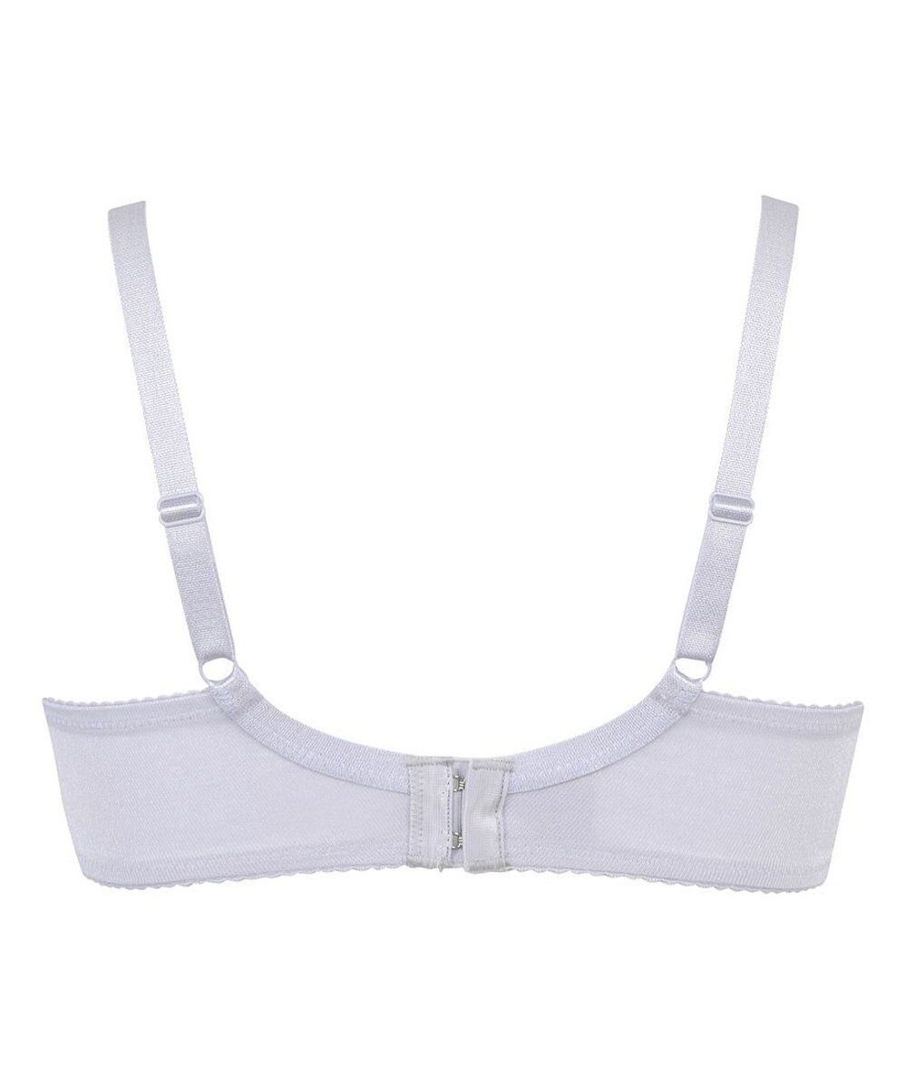 WACOAL ブラジャー フルカップブラ 上胸にフィット 外付けワイヤー ラクなつけごこち 綿混素材(バック) まるみのあるナチュラルシルエット 【EverChic】 レディース BRB284 /ワコール 