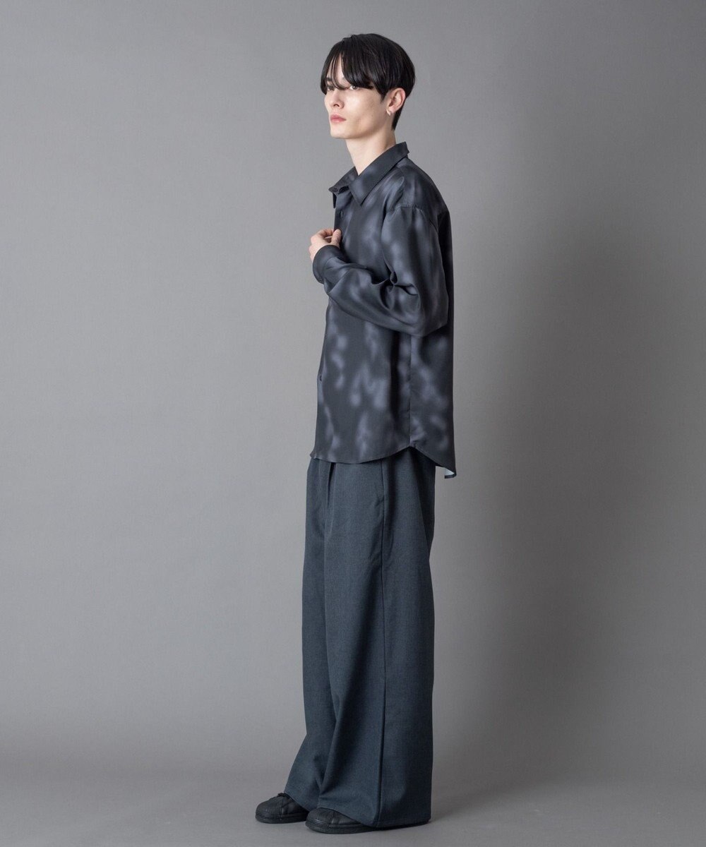 WEGO パターンルーズシャツ（LS） 