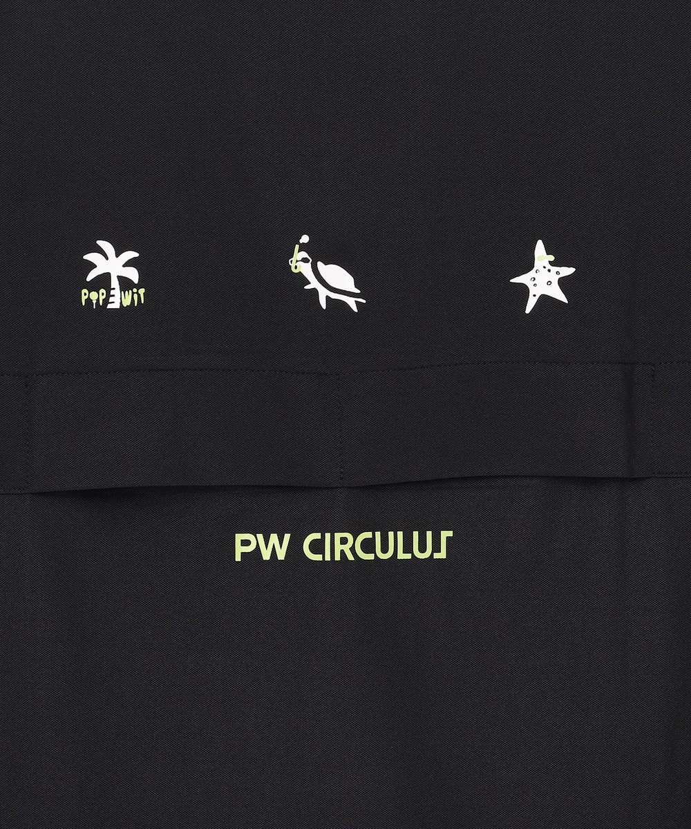 PW CIRCULUS 【MEN】ハーフジップモック ゴルフ 