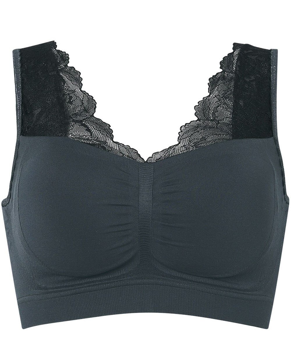 Wing ノンワイヤーブラ バストの脇流れを防ぐ 就寝中も日中のくつろぎタイムも 【ナイトアップブラ ルーム】 ブラジャー ナイトブラ KB3511 ウイング／ワコール 