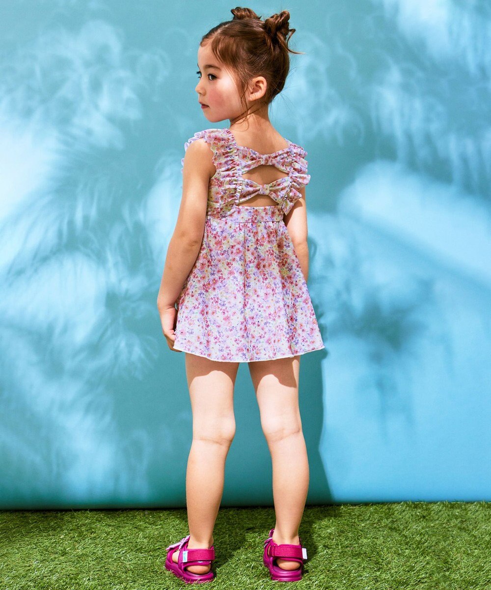 ANY KIDS 花柄 チュニック 水着 