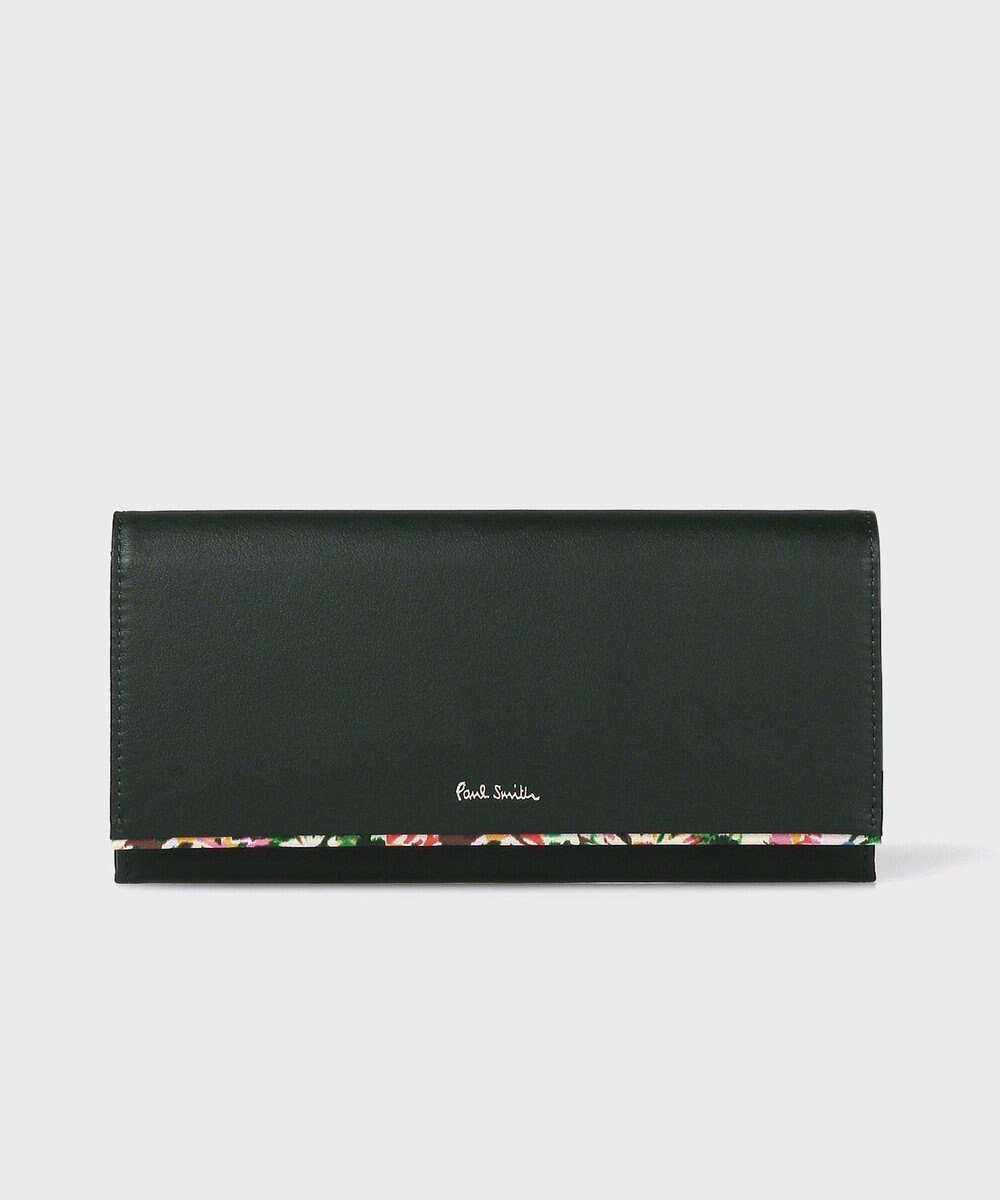 Paul Smith マーガレットプリントトリム 長財布 