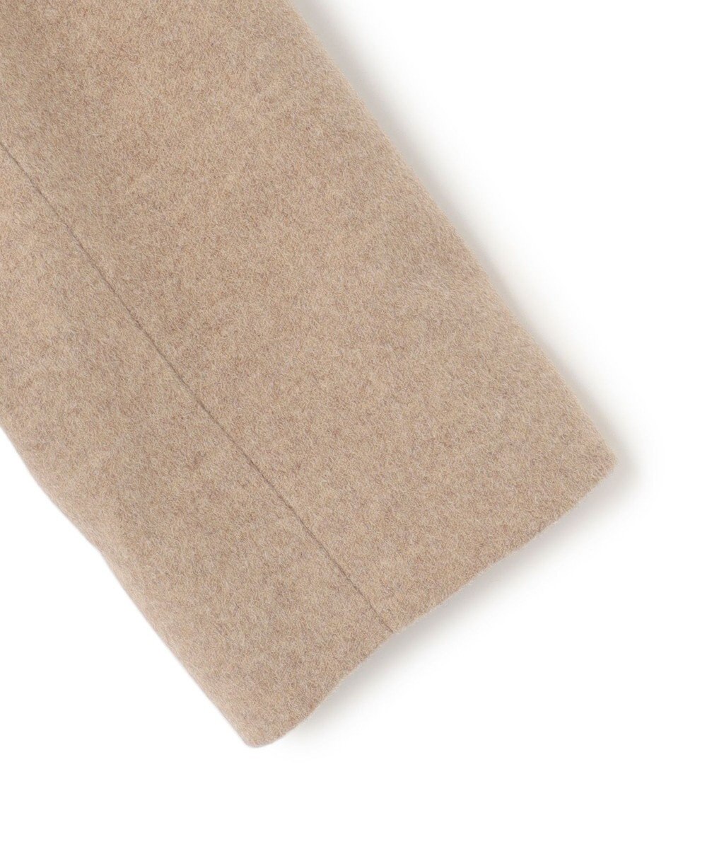 BEIGE， LABBOCK / ウール混2WAYショートコート 