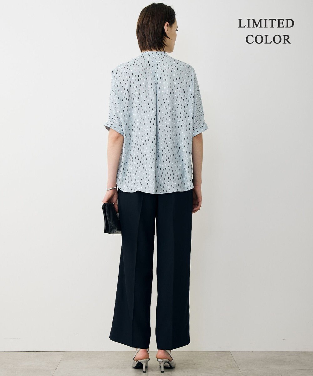 ICB L 【先行予約・WEB限定カラーあり】FluidBackSatin ワイドパンツ 