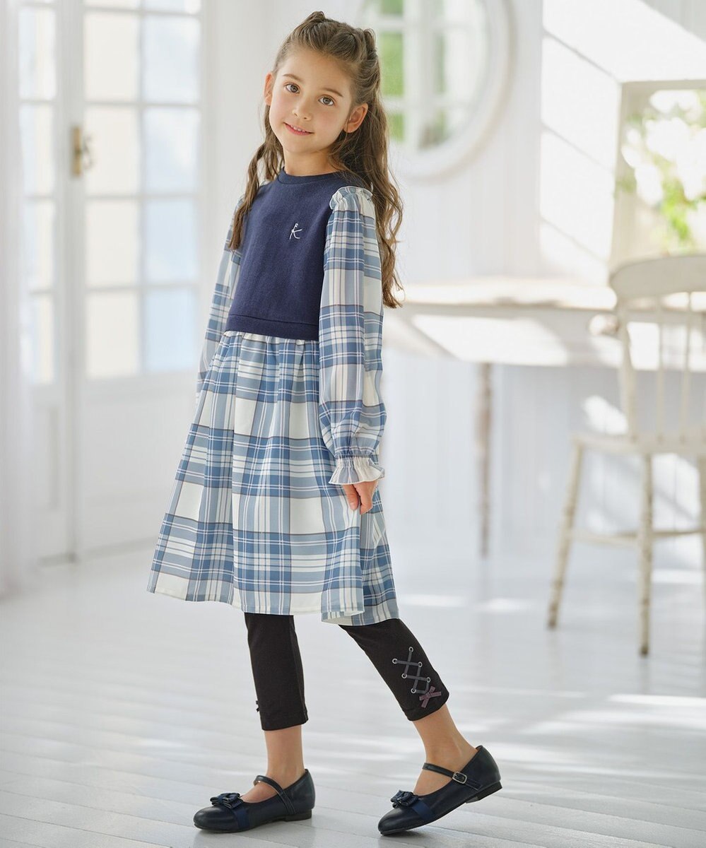 組曲 KIDS 【150-160㎝】ベア天 レギンス 