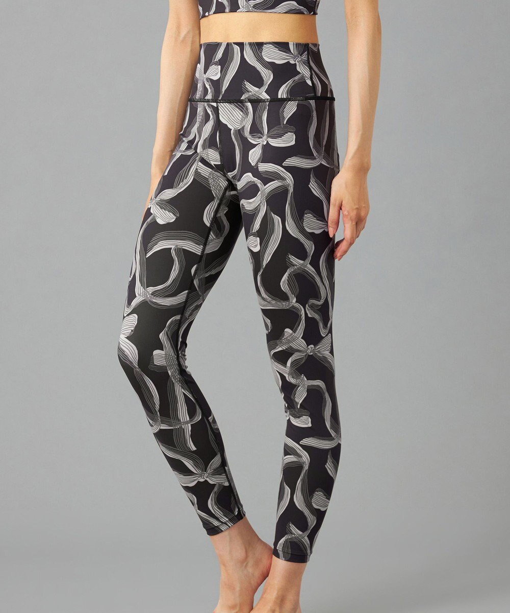 Chacott Chacott BALANCE リボンプリントレギンス 