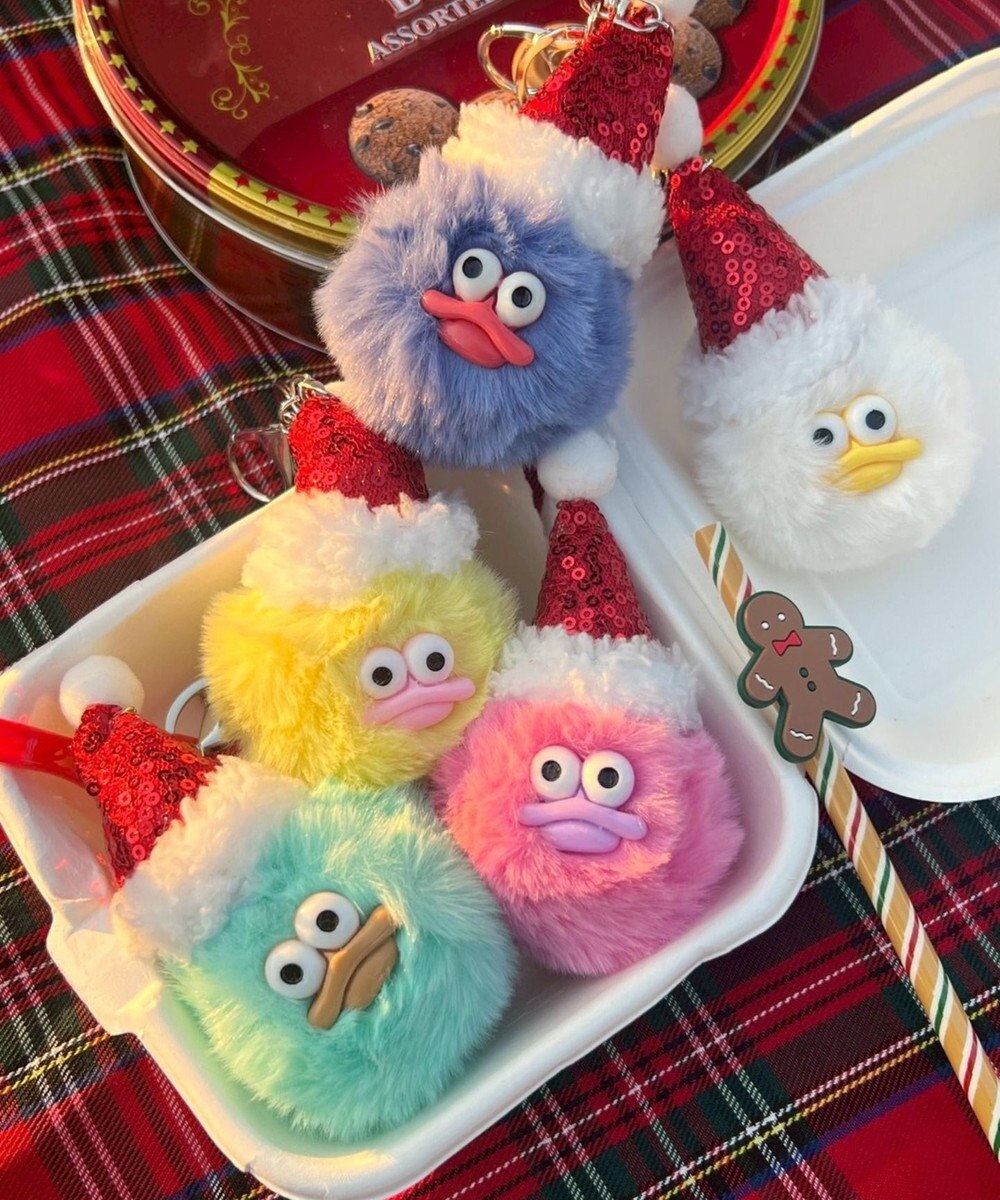 WEGO メリクリサンタモンスターぬいぐるみキーホルダー 