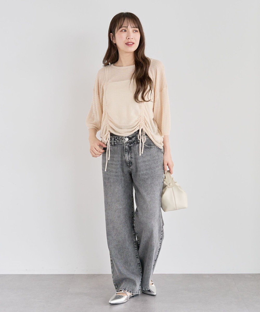 Green Parks ・ＥＬＥＮＣＡＲＥ　ＤＵＥ　シャーリングシアーニット 