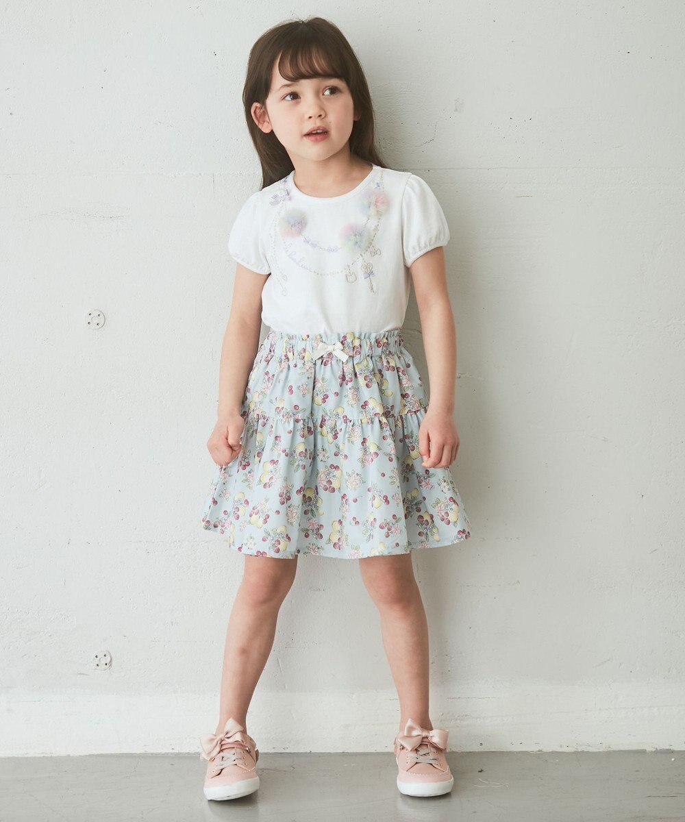 ANY KIDS 総柄スカパン 