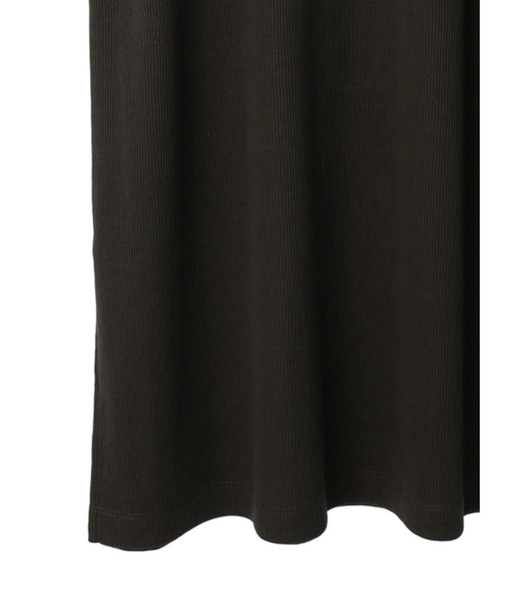 Green Parks リブカットＩラインワンピース 