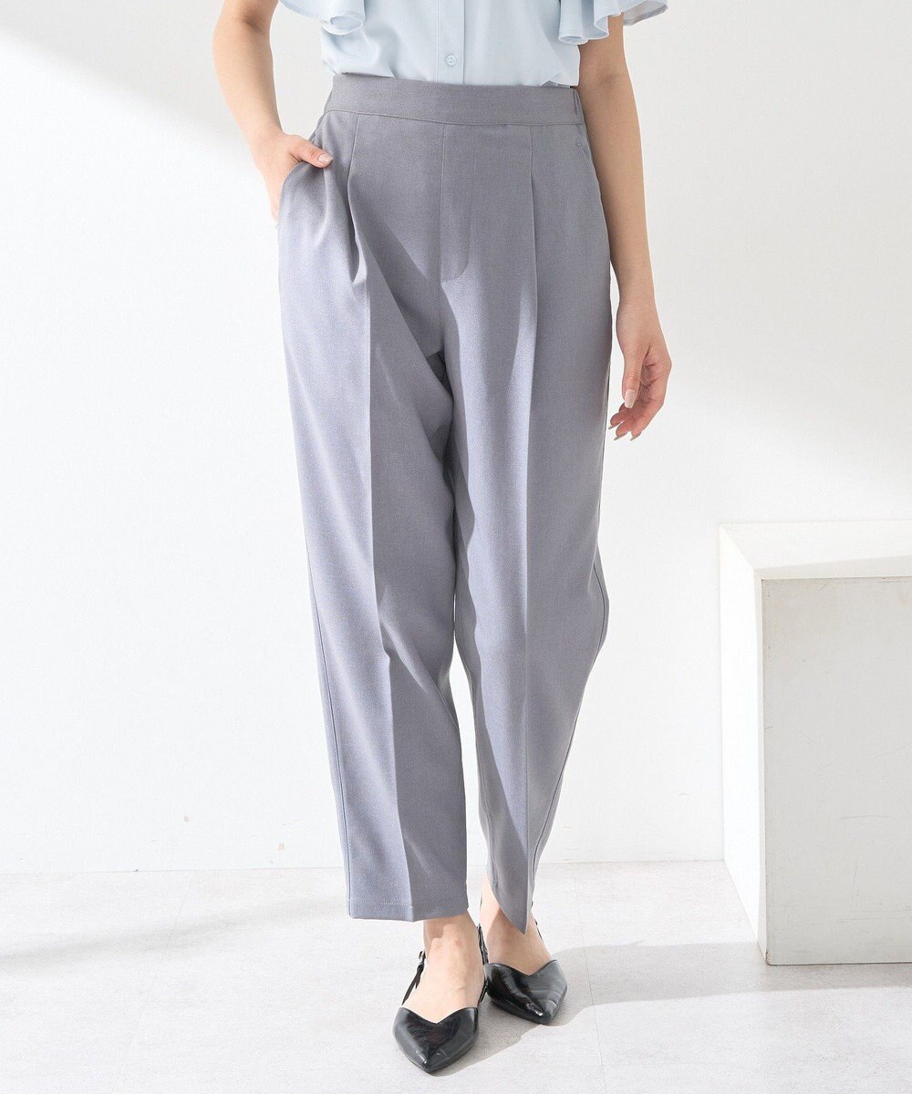 earth music&ecology 接触冷感テーパードパンツ 