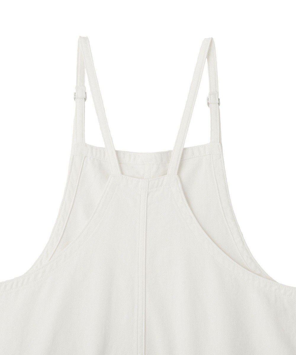 YECCA VECCA 綿麻ツイルサロペット 