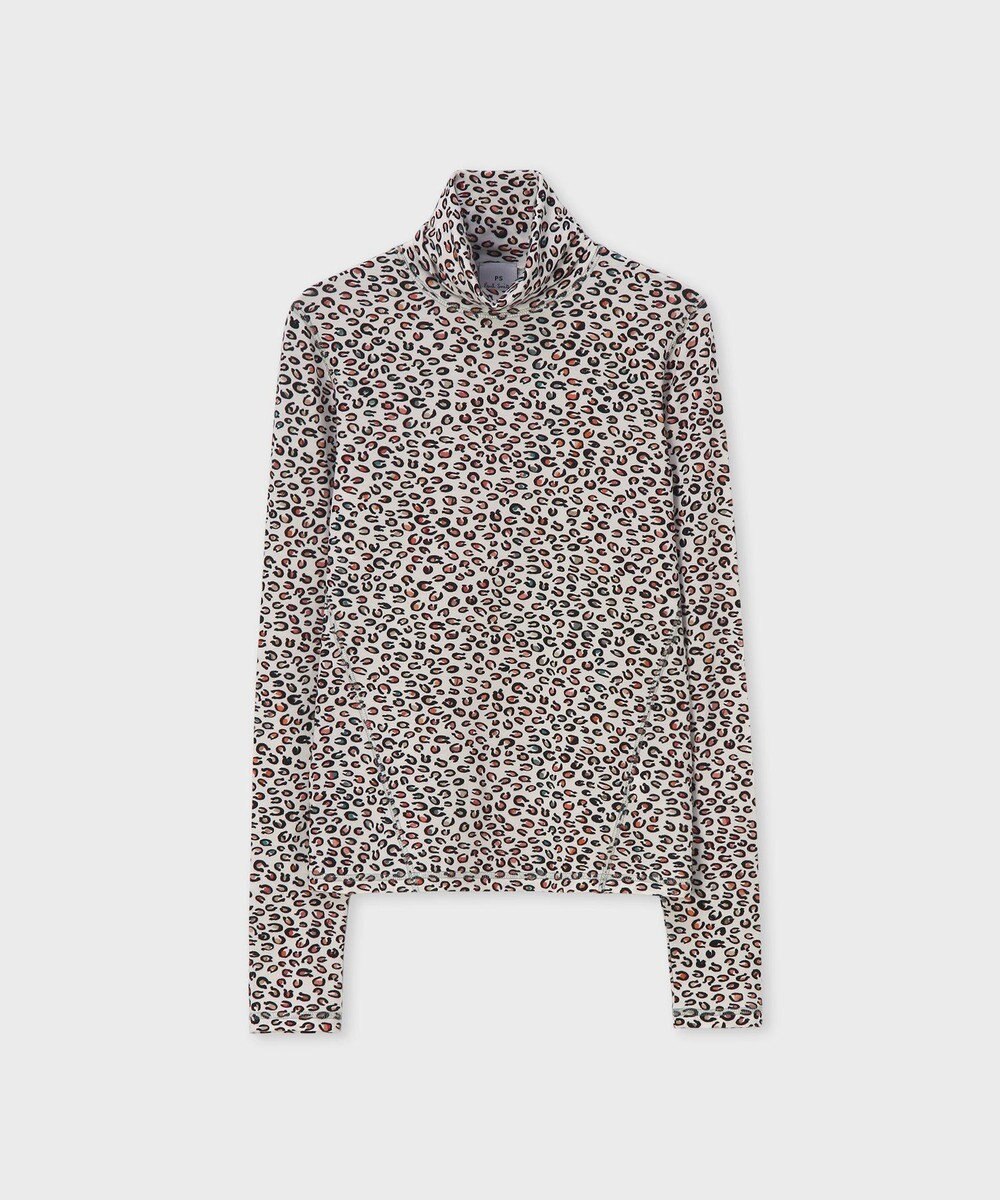 Paul Smith Horseshoe Leopard タートルネック カットソー 