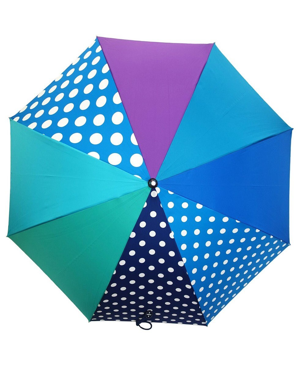 +RING レディース向け プラスリング 長傘 60cm BLU T1349 