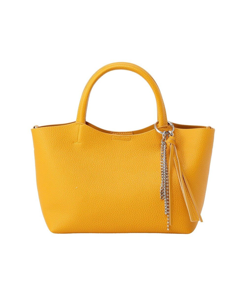 earth music&ecology 【軽量】チャーム付きミニトートバッグ 