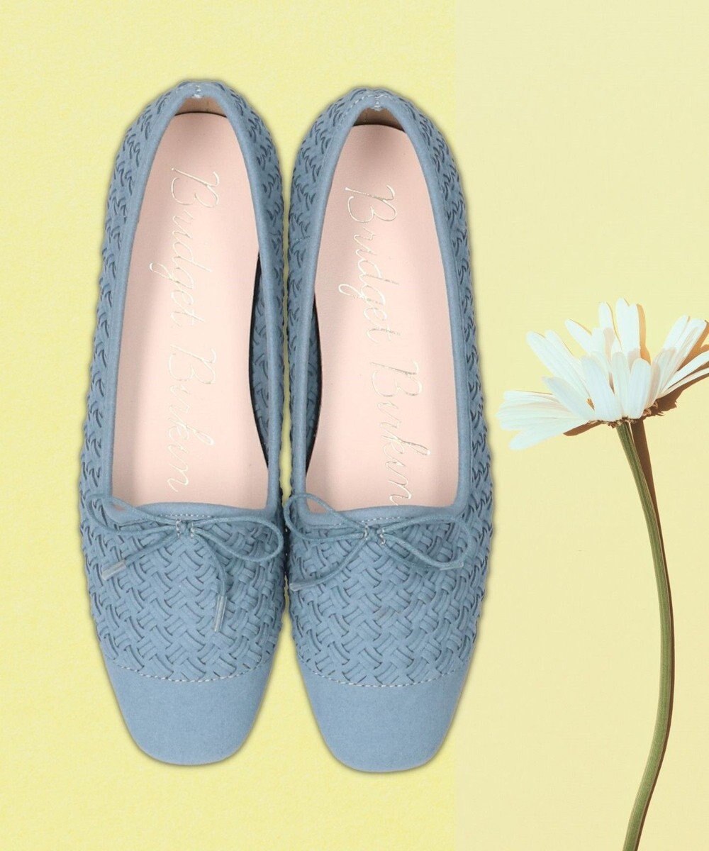 Bridget Birkin 【Bridget Birkin】メッシュリボンモカシン 