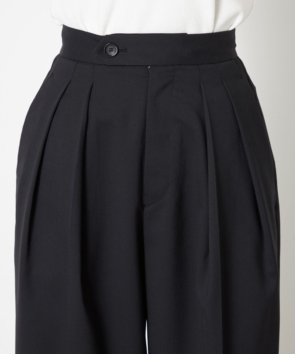 NAVE 【Nave】ウールポリエステルツイル パンツ 