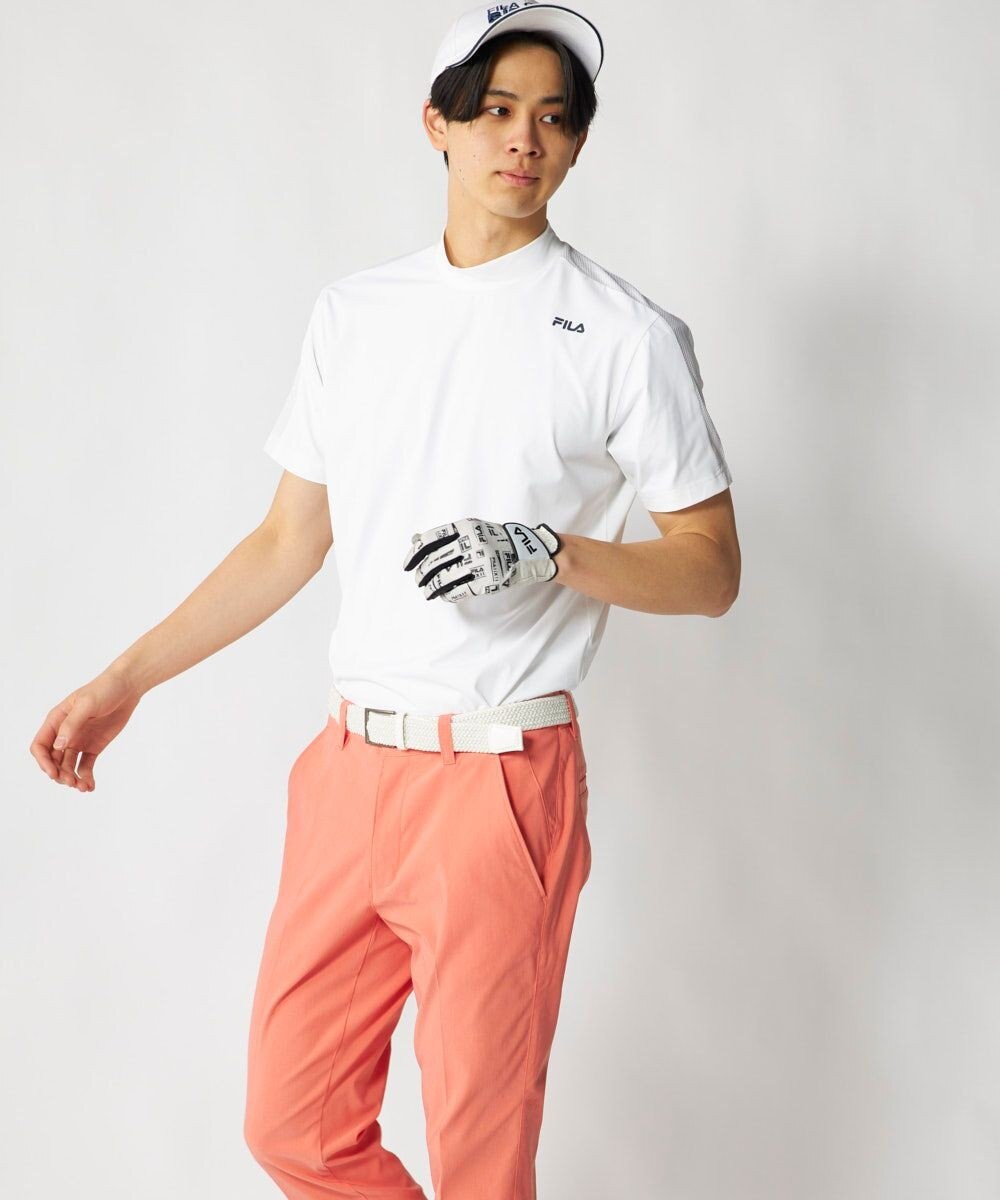FILA GOLF／marie claire 【FILA GOLF】半袖モックネックシャツ 