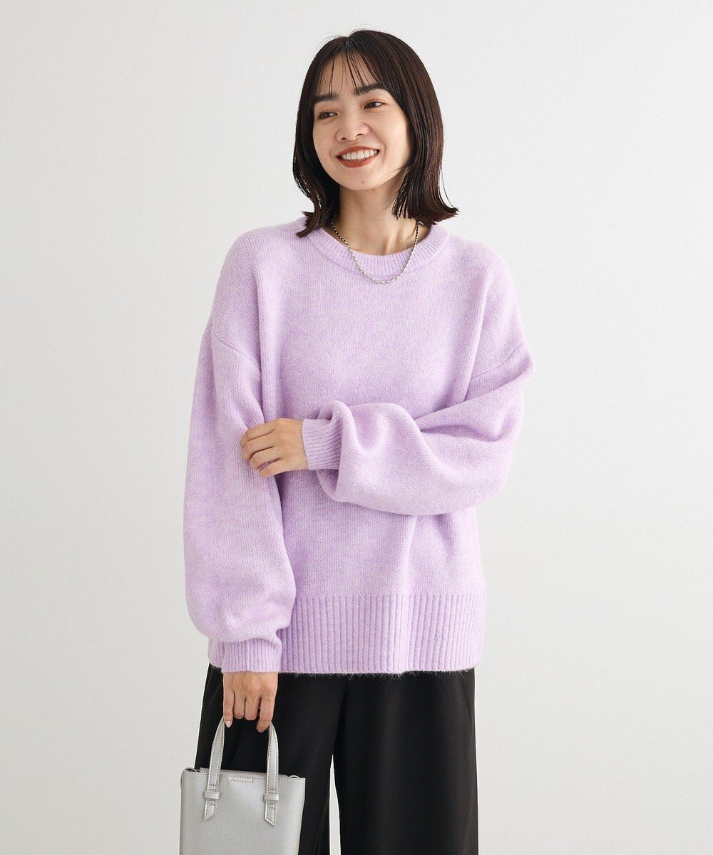 Green Parks ｆｕｗａっと袖パフニットプルオーバー 