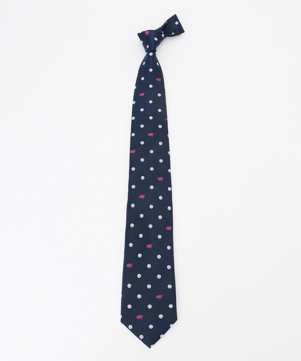 J.PRESS MEN ジョークタイ/ 豚に真珠 