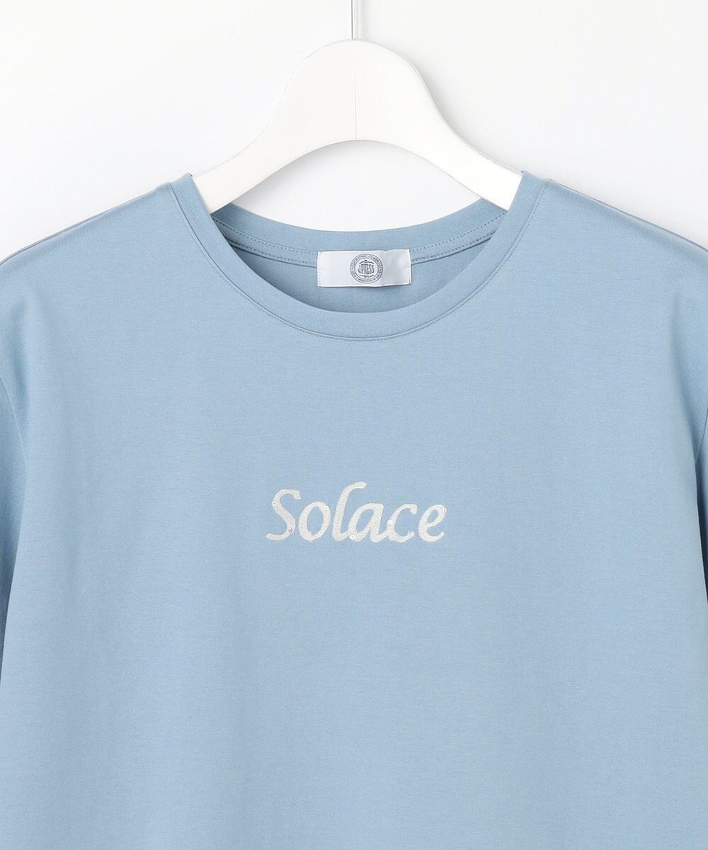 J.PRESS LADIES S 刺繍ロゴ Tシャツ 