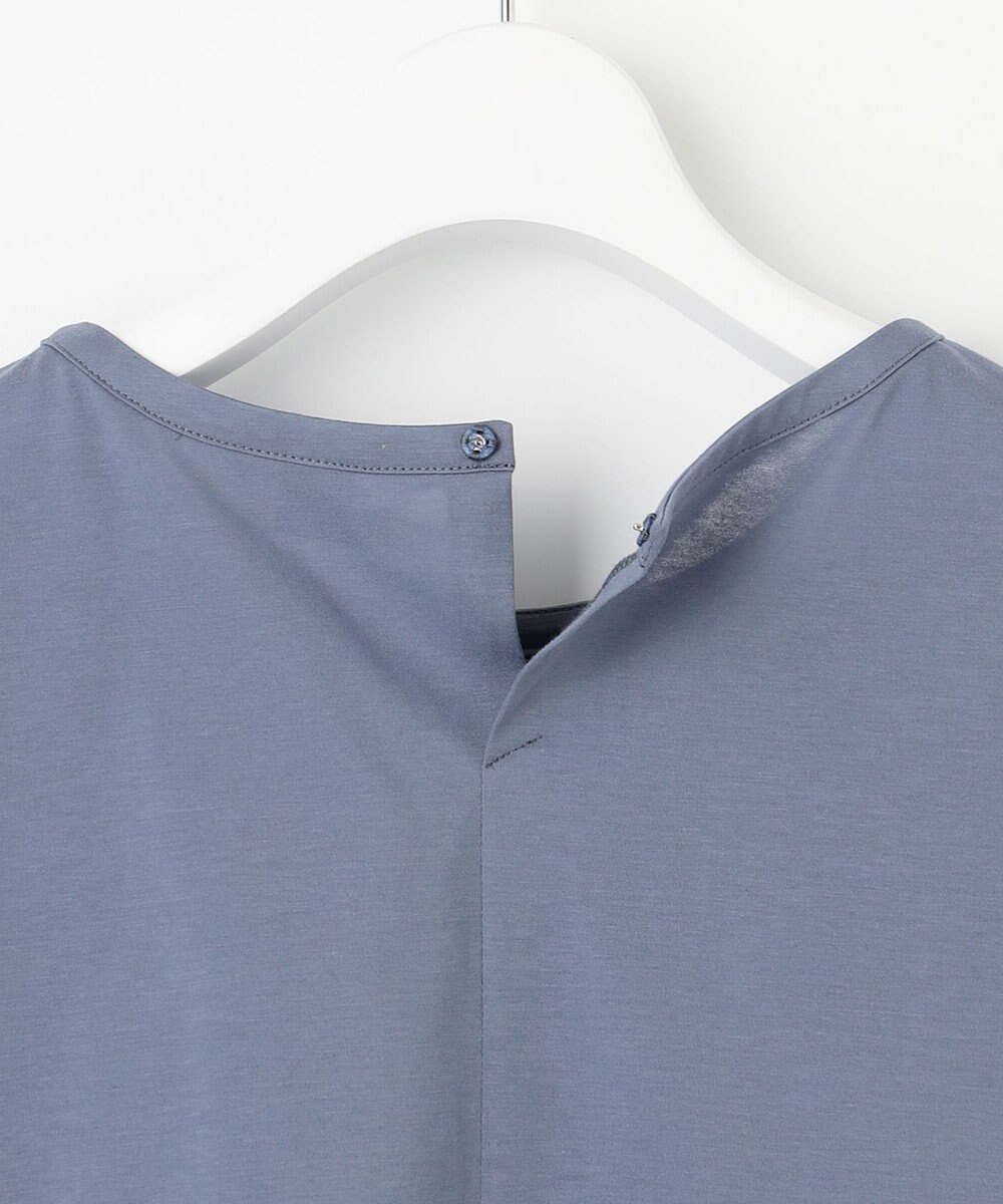 J.PRESS LADIES 【洗える】ブラウスライクジャージー カットソー 