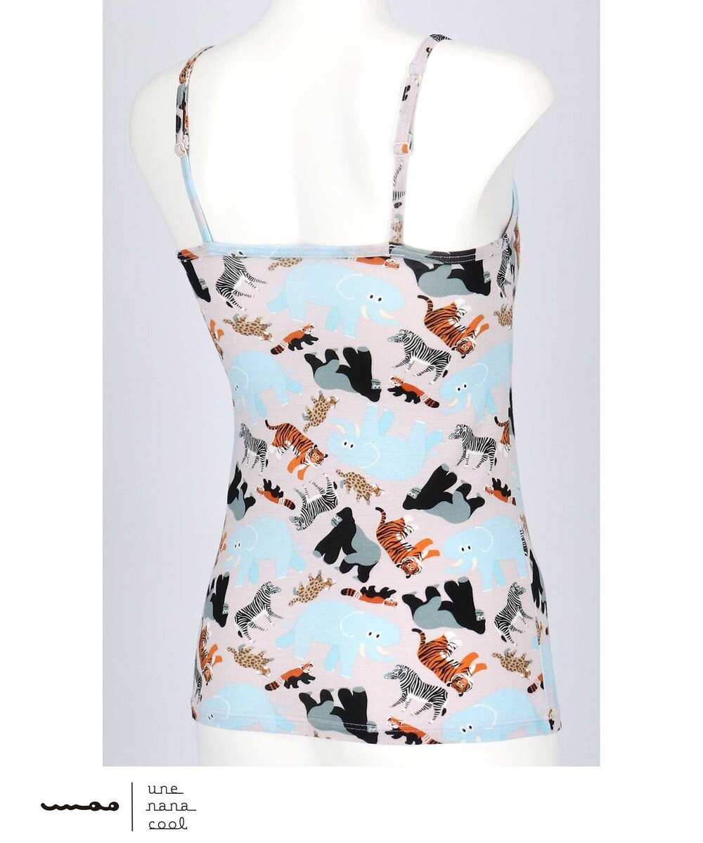 une nana cool MADE WITH 京都市動物園 カップ付きキャミソール 