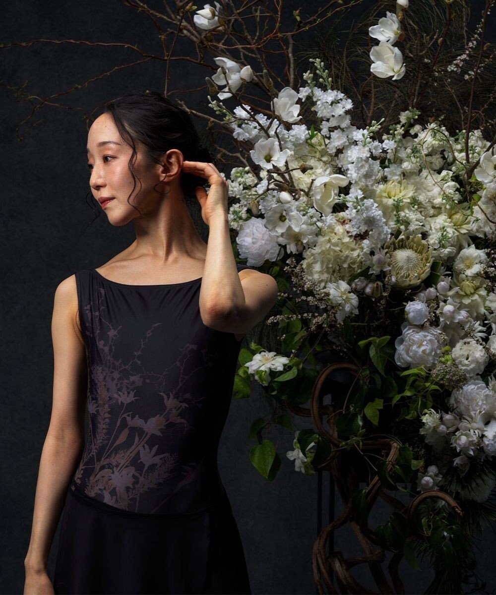 Chacott ノースリーブレオタード 