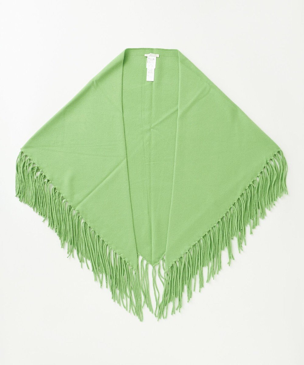 自由区 【洗える】ソフトウールハイゲージフリンジ ストール 