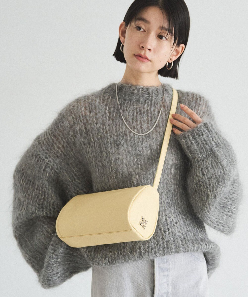 russet ソフトレザーロールショルダーバッグ(CE-1661) 