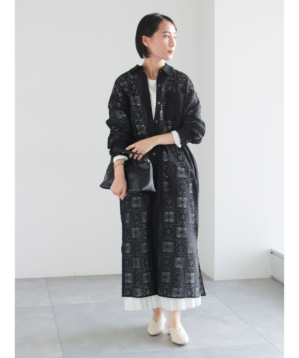 Te chichi レースシャツワンピース 