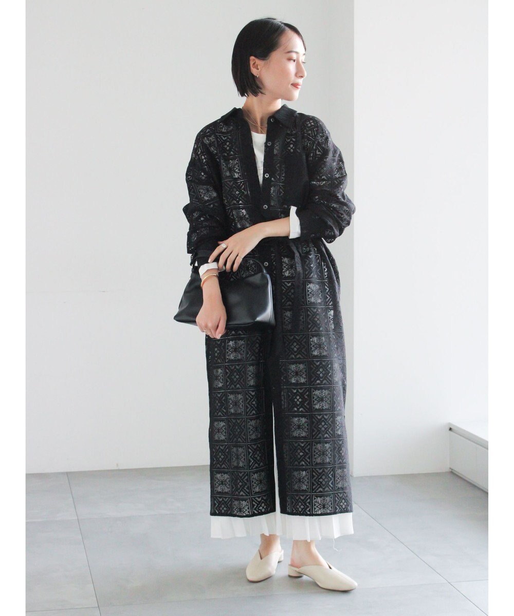 Te chichi レースシャツワンピース 