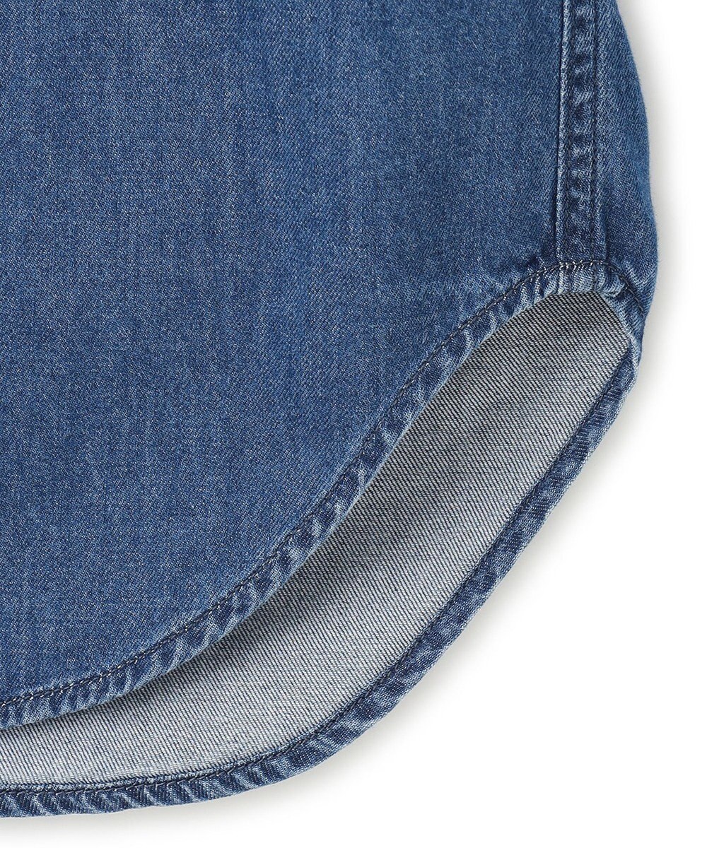 23区 【洗える】23区DENIM ライトダンガリー シャツ 