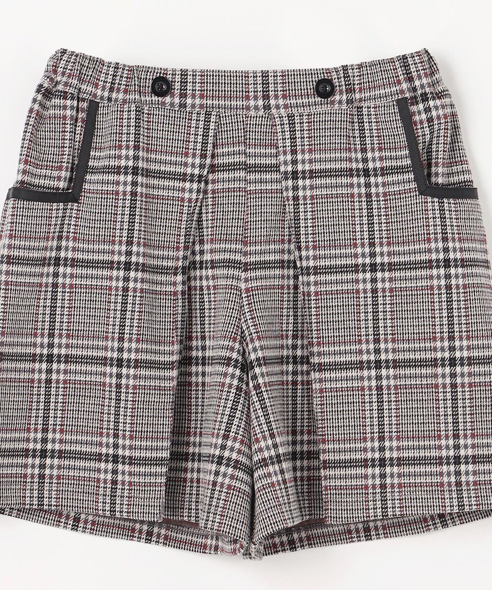 組曲 KIDS 【150-160㎝】レディチェック キュロット 