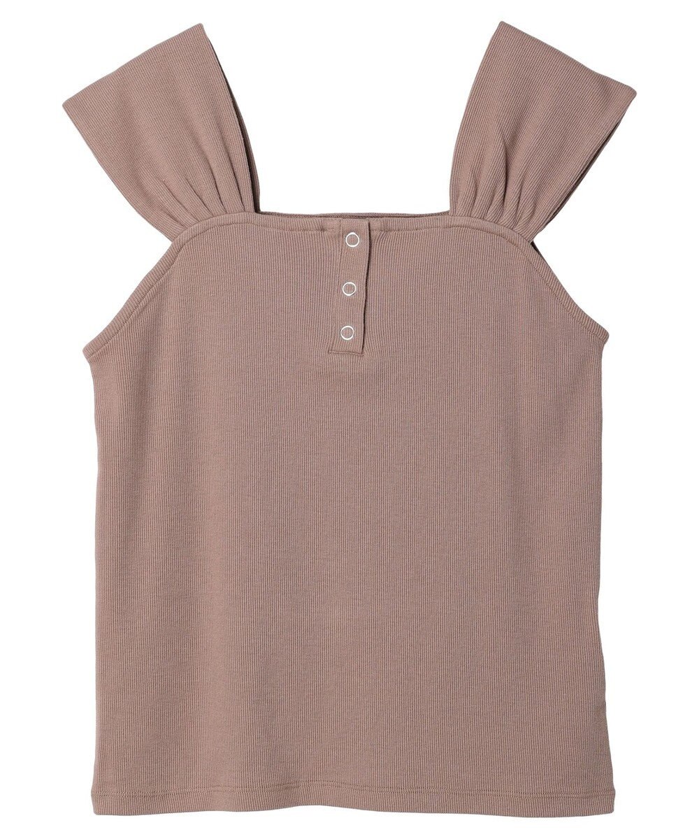 earth music&ecology リブフレンチタンクトップ 