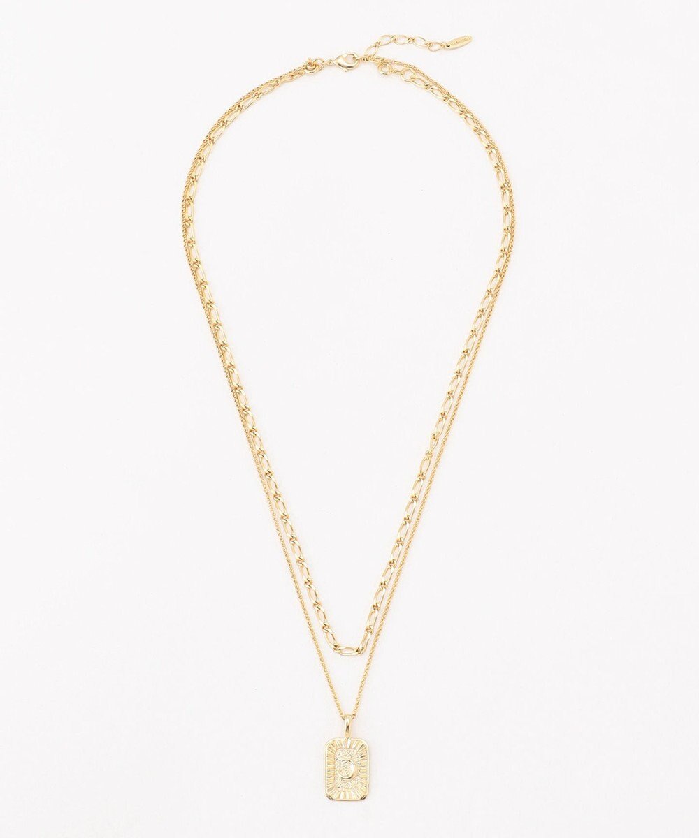 23区 2WAY プレート ネックレス 