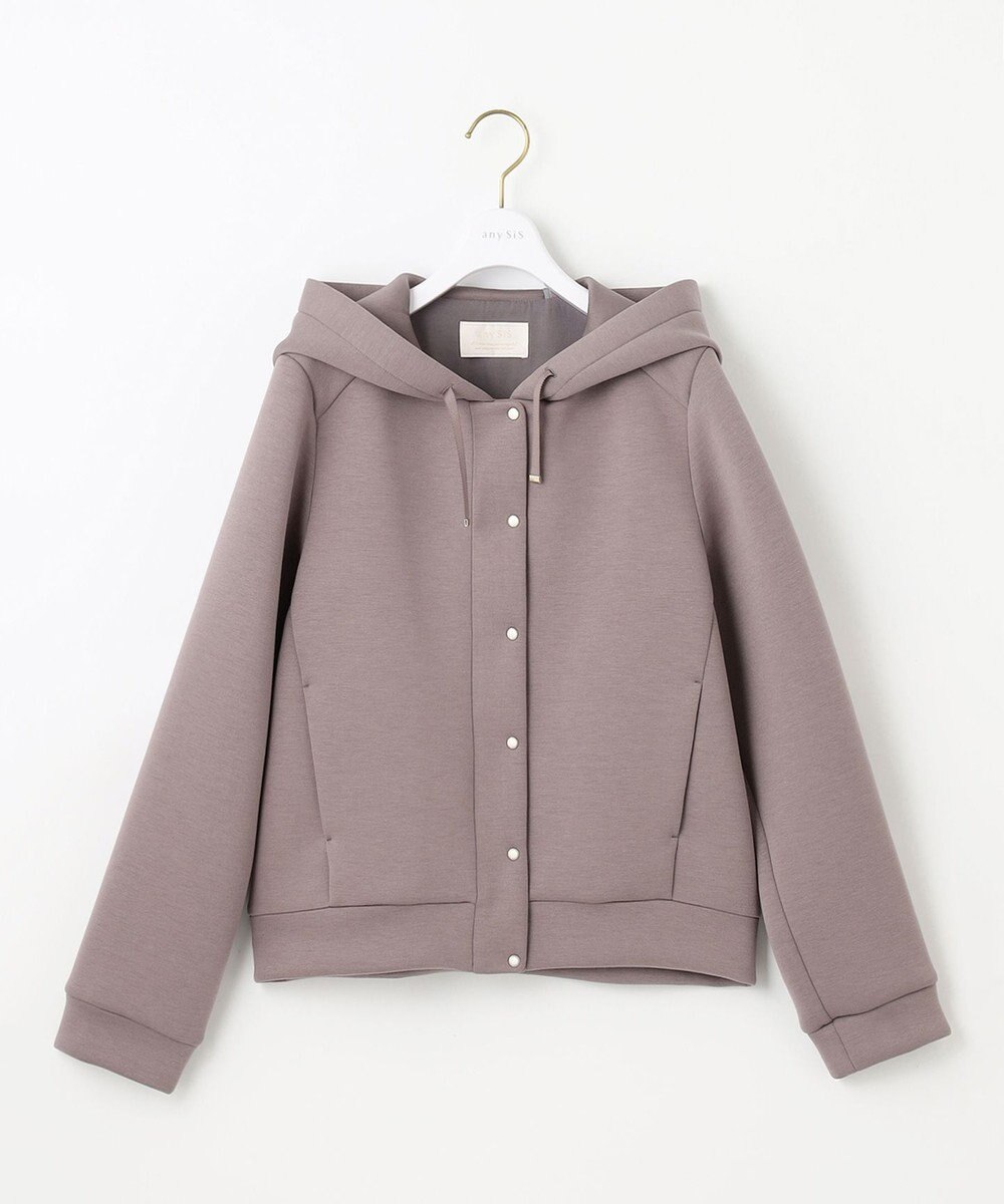 ANY SIS L 【洗える】スフレダンボール ブルゾン 