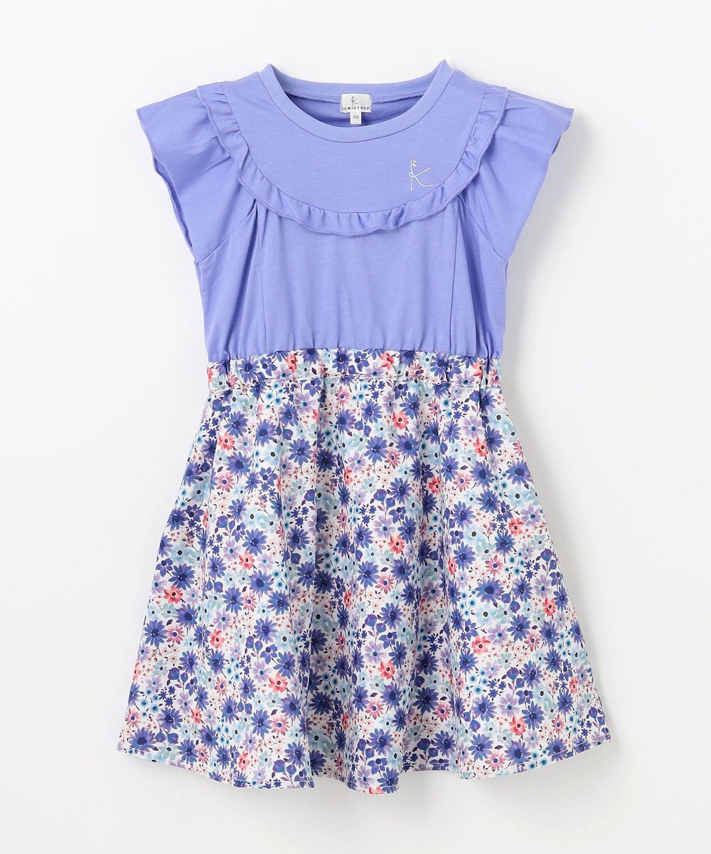 組曲 KIDS 【110-140㎝】サマーフラワー ワンピース 