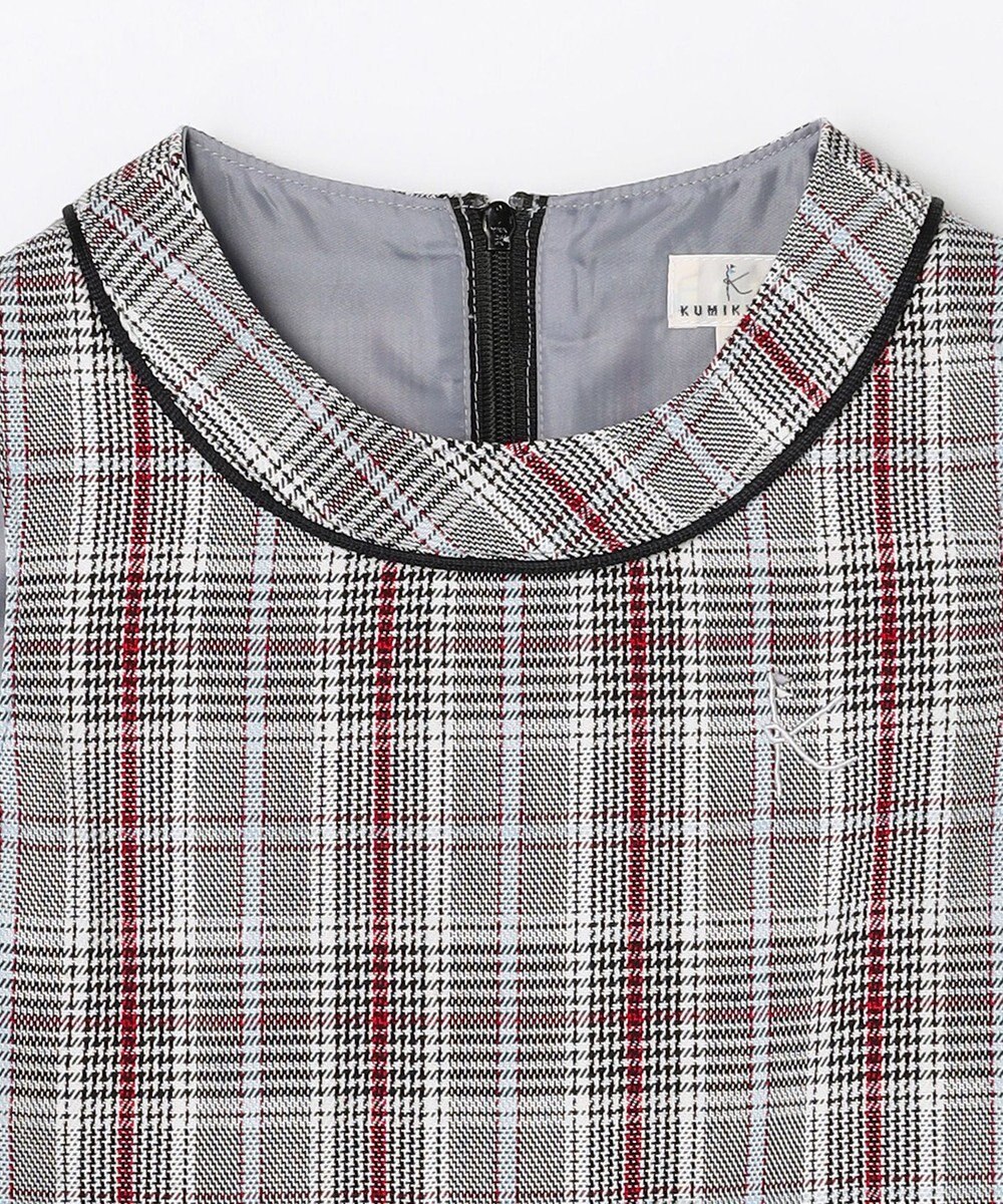 組曲 KIDS 【110-140㎝】グレンチェック ジャンスカ 