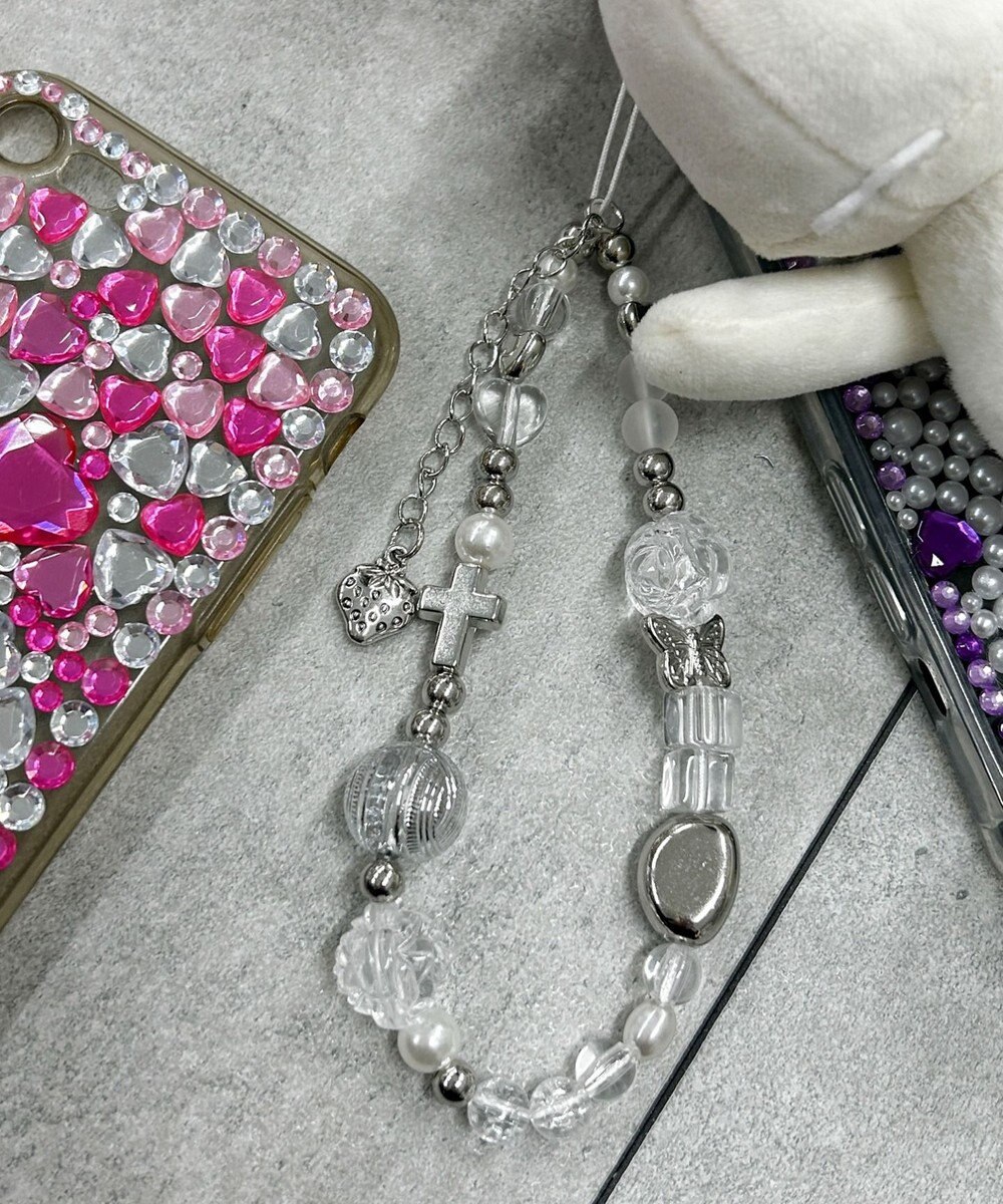 WEGO ビーズストラップキーホルダーC 