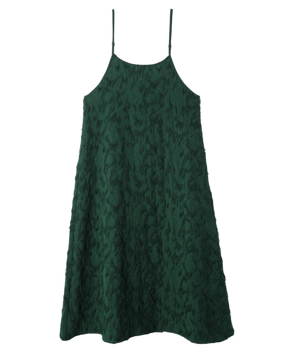Green Parks armonia．フェザージャガードキャミワンピース 