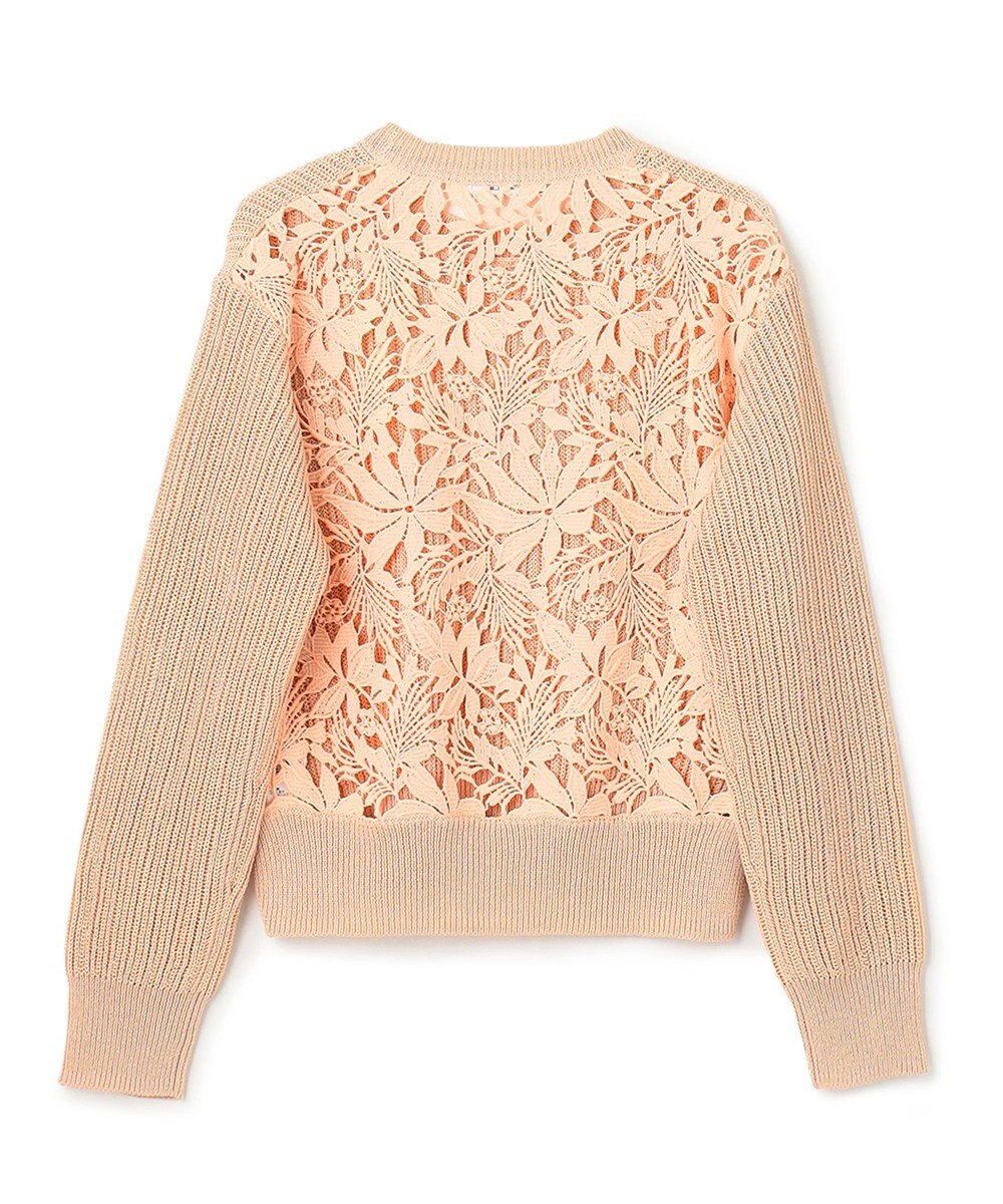 BEIGE， GARDENIA / クルーネックニット 